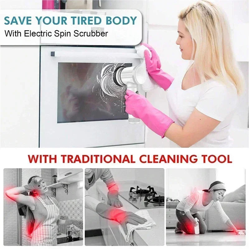 TrueScrub Electric Dish Scrubber